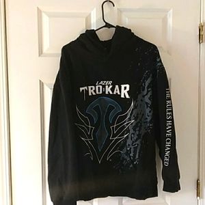 🔥🔥Men's XXL Hooded Sweatshirt RARE Fishing